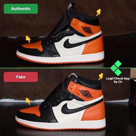 nike jordan 1 fake|how to identify a jordan.